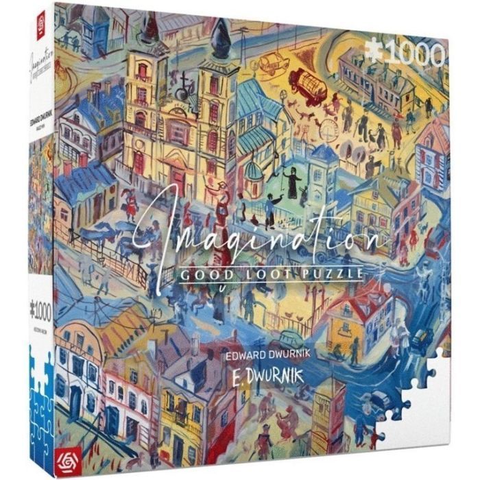 Пазл GoodLoot Imagination: Edward Dwurnik Radzymin 1000 элементов (5908305239635)