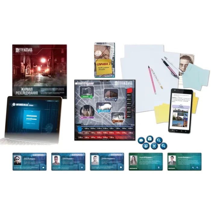 Настольная игра Geekach Games Детектив. Современное расследование (Detective: A Modern Crime Board Game) (GKCH174dt) изображение 2