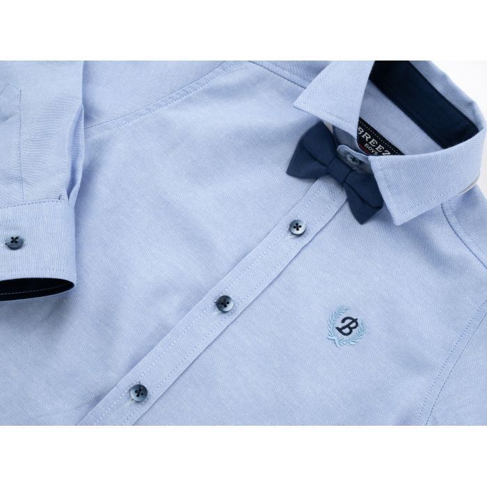 Рубашка детская Breeze с длинным рукавом (G-329-104B-blue) изображение 3