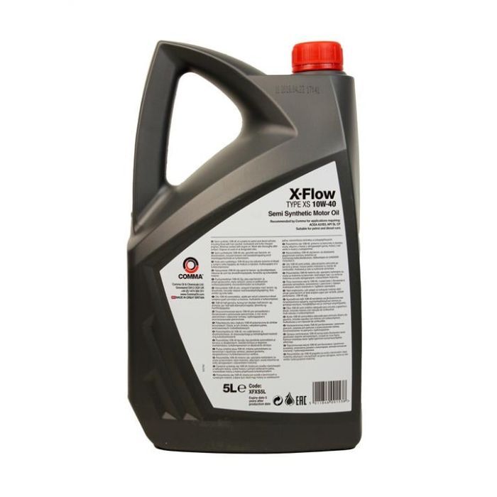 Моторное масло Comma X-FLOW TYPE XS 10W-40-4л (XFXS4L) изображение 2