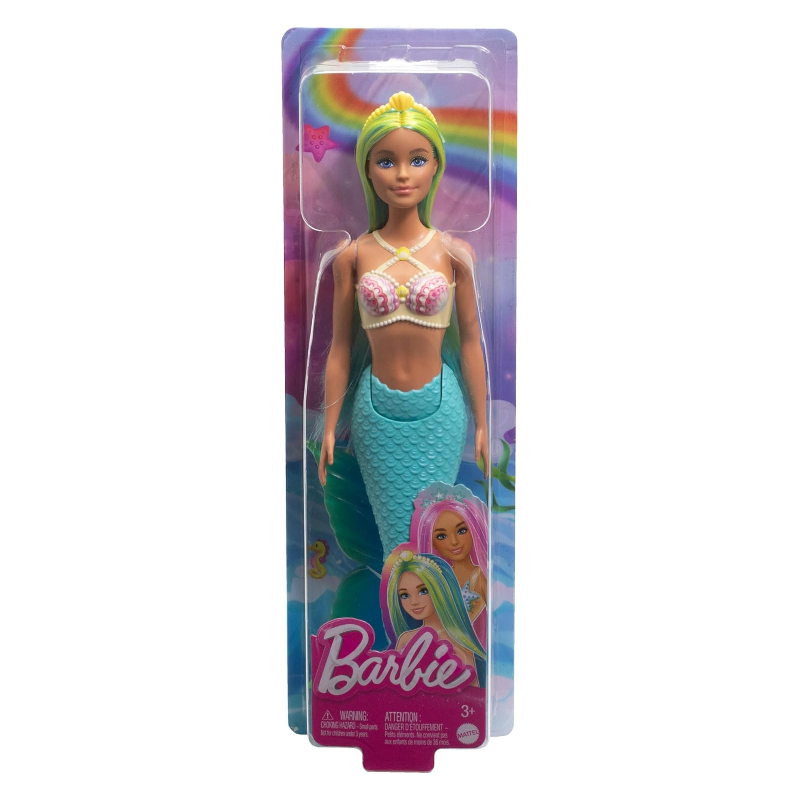 Кукла Barbie Дримтопия Голубовато-зеленый микс (HRR03) изображение 6