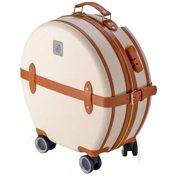 Валіза Semi Line 24" (M) Ecru/Brown (T5670-3) (DAS302667)