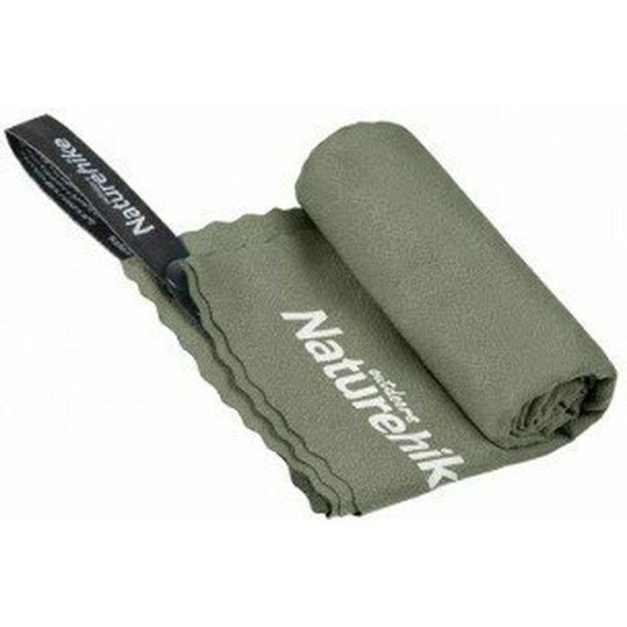 Туристическое полотенце Naturehike MJ01 Ultralight NH19Y001-J 80 см х 40 см смарагдовий (6927595735824) изображение 2
