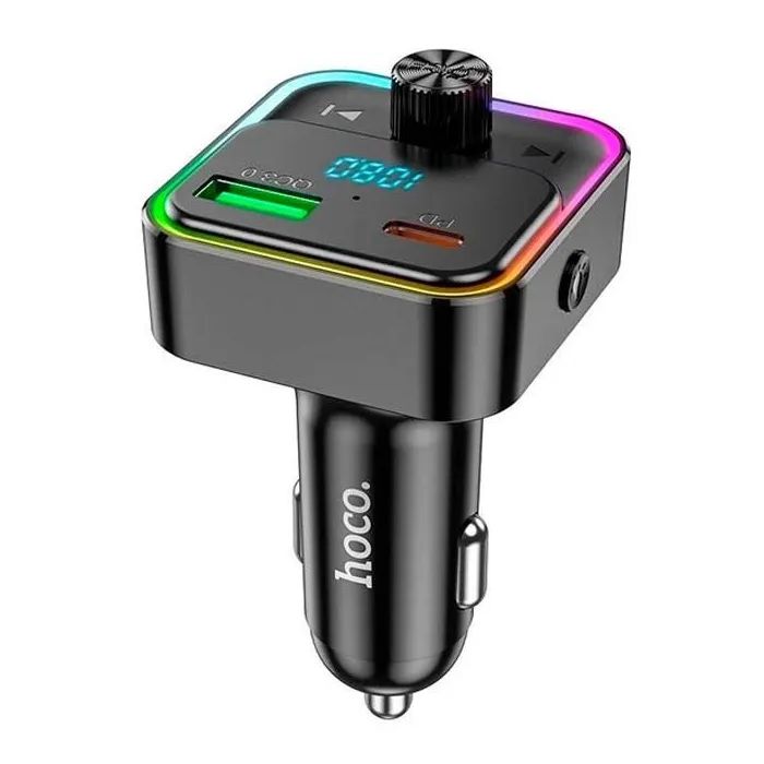 FM модулятор HOCO E81, Black, Box