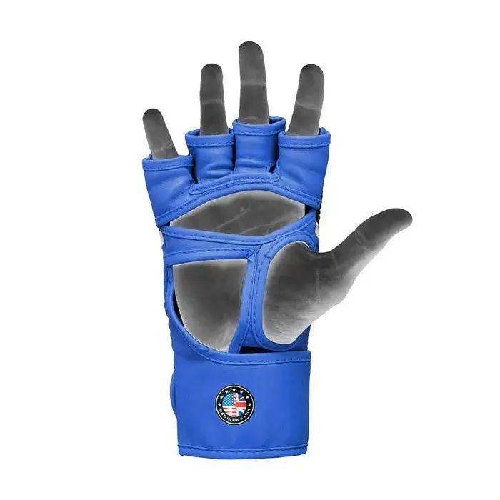 Перчатки для MMA RDX Aura Plus T-17 Blue/Black S (GGR-T17UB-S+) изображение 5