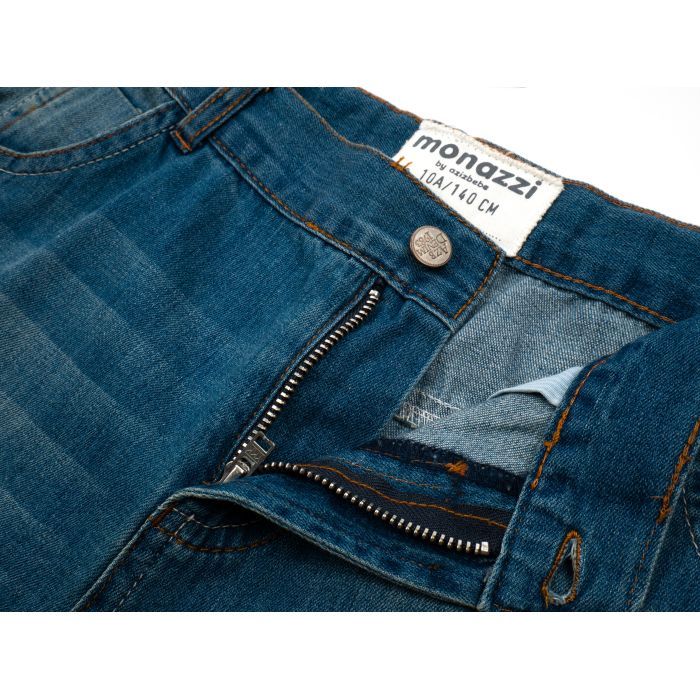 Шорты детские Aziz джинсовые (41031-140B-blue) изображение 5