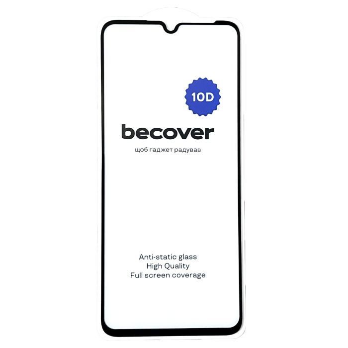 Скло захисне BeCover Honor X7a 10D Black (711334) зображення 3