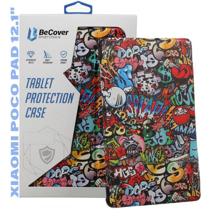 Чехол для планшета BeCover Smart Case Xiaomi Poco Pad 12.1" Light Blue (711560)
