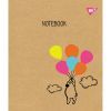 Зошит Yes А5 Sketch Animal Крафт 12 аркушів лінія (765070) зображення 3