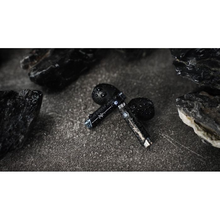 Наушники GravaStar Sirius P5 TWS BT 5.2 IPX4 Transparent Blue (GRAVASTARP5_XTAL_BLU_V2) изображение 9