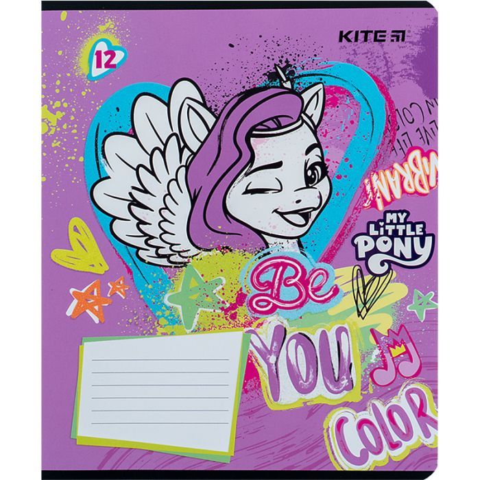 Зошит Kite My Little Pony 12 аркушів, лінія (LP24-234) зображення 12