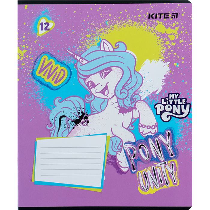 Зошит Kite My Little Pony 12 аркушів, лінія (LP24-234) зображення 8