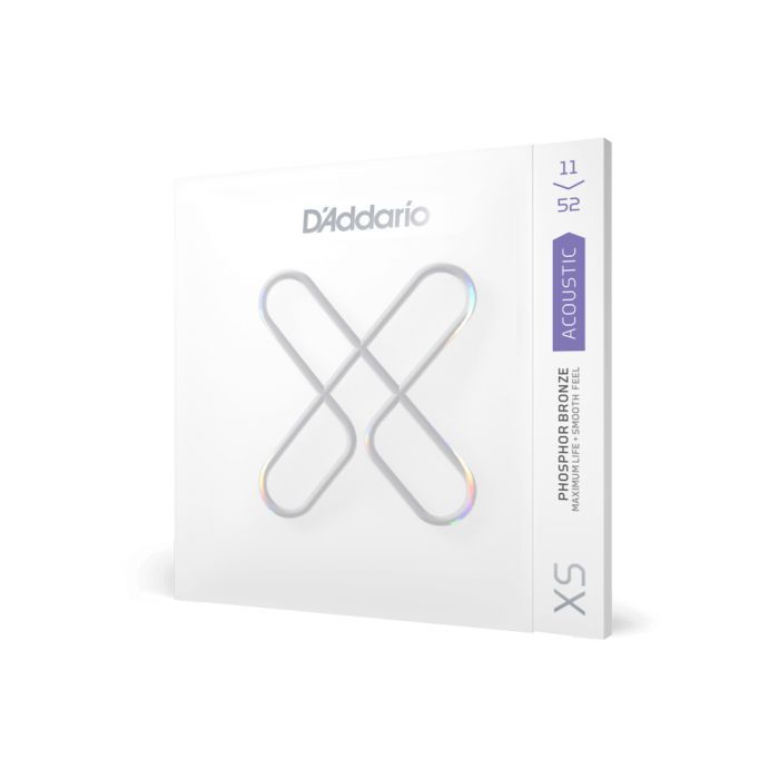 Струни для гітари D'Addario XS Phosphor Bronze Custom Light (11-52) (XSAPB1152) зображення 2