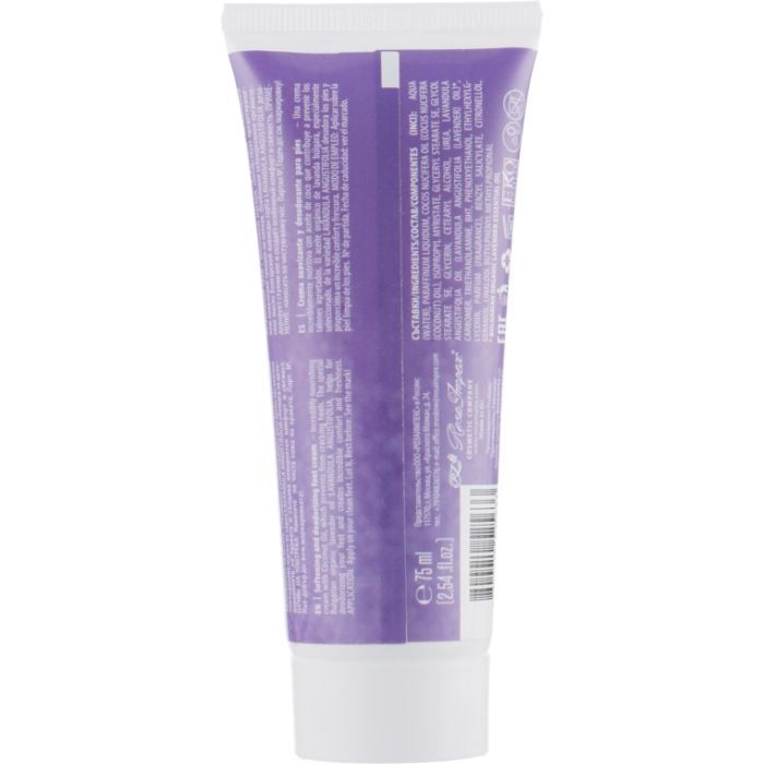 Крем для ніг Leganza Lavander Softering & Deodorizing Foot Cream 75 мл (3800010525633) зображення 2