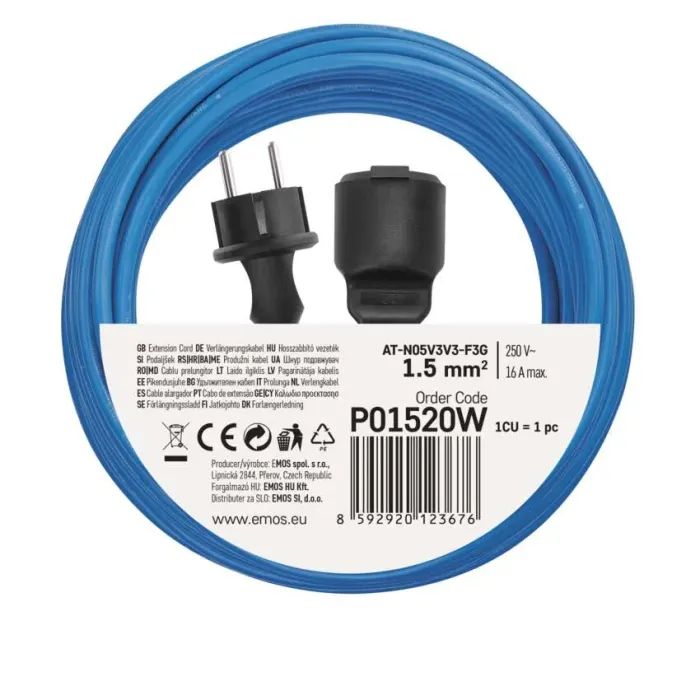 Сетевой удлинитель EMOS P01520W изображение 7