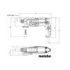 Перфоратор Metabo KHE 2445 SDS-plus 800Вт, 2.4Дж, 2.8кг (601709500) изображение 4