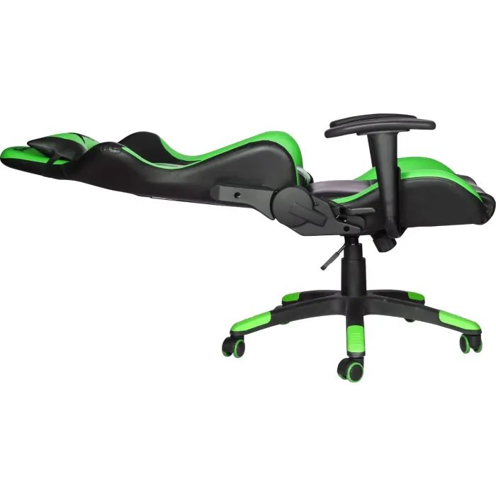 Кресло игровое Xtrike ME Advanced Gaming Chair GC-905 Black/Green (GC-905GN) изображение 3