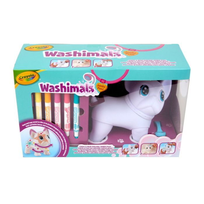 Набор для творчества Crayola Washimals Пес-великан С фломастерами 5 шт (74-0227) изображение 6