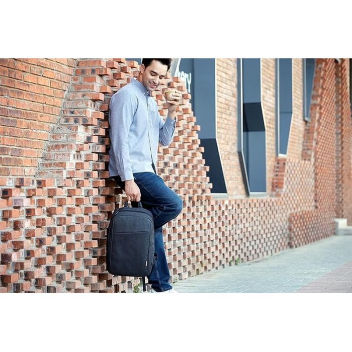 Рюкзак для ноутбука Lenovo 16" Casual B210 Black (GX41L83768) изображение 6