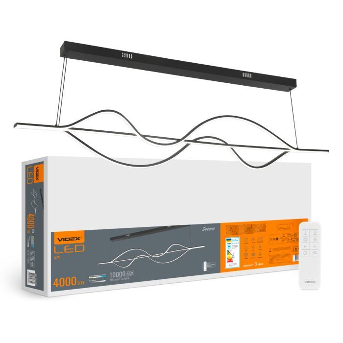 Светильник Videx DECORA 80W (VL-CLD-990-BK)