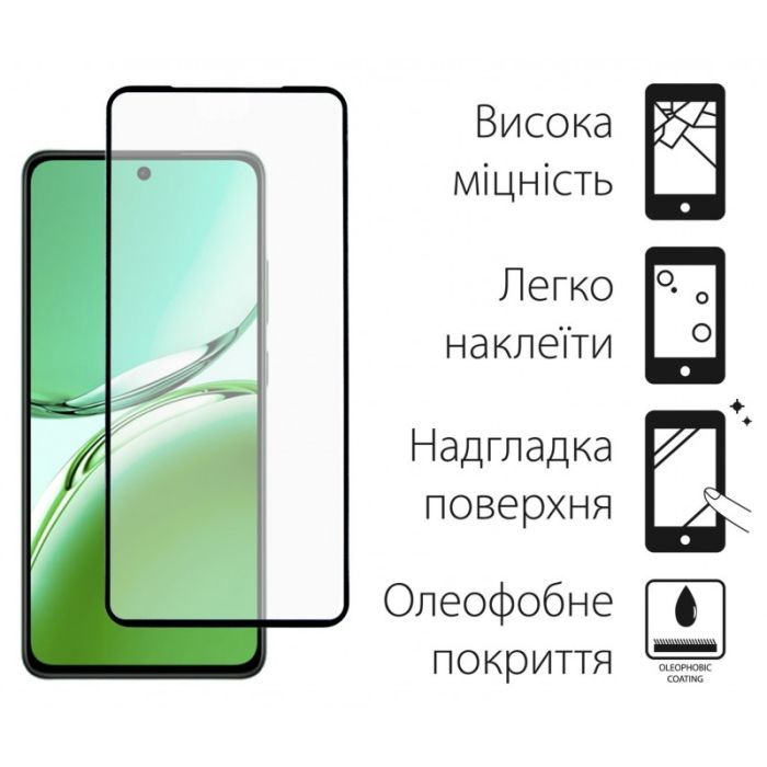 Чехол для мобильного телефона Dengos Oppo Reno 12 F/FS Soft + glass (Pink) (DG-KM-116) изображение 4