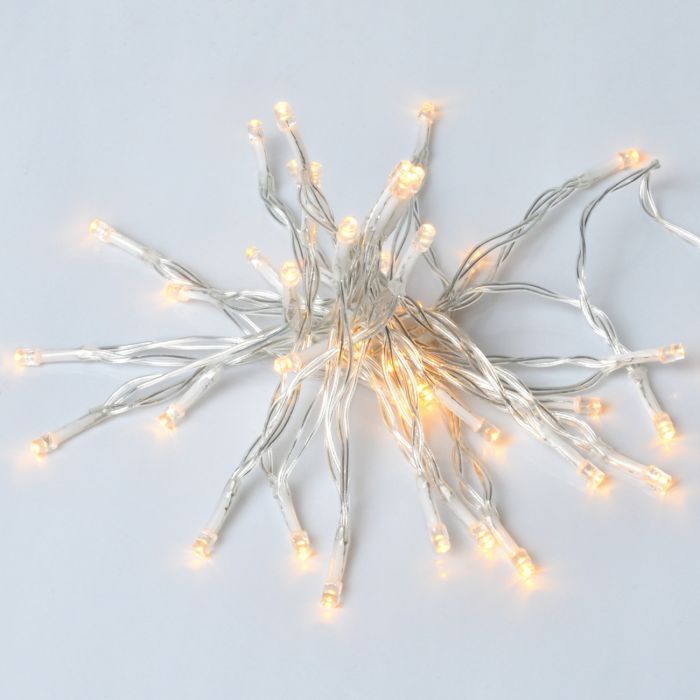 Гирлянда YES! Fun Нить 41 LED Желтая 2.8 м статическая На батарейках (975055)