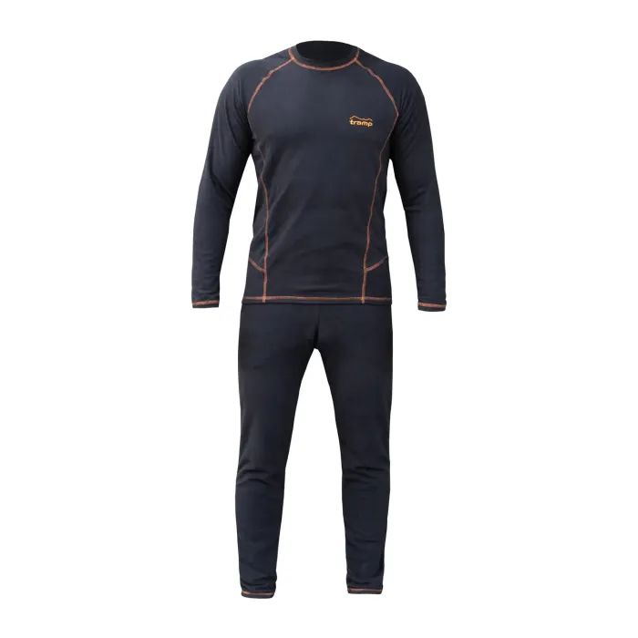 Комплект термобелья Tramp Microfleece Чорний XL (UTRUM-020-black-XL)
