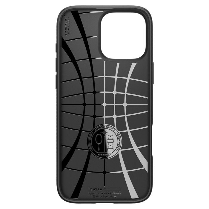 Чехол для мобильного телефона Spigen iPhone 16 Pro Liquid Air Matte Black (ACS08117) изображение 10