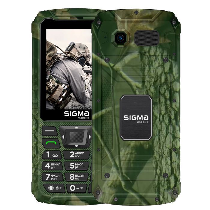 Мобильный телефон Sigma X-treme PR68 Type-C Black (4827798122419)