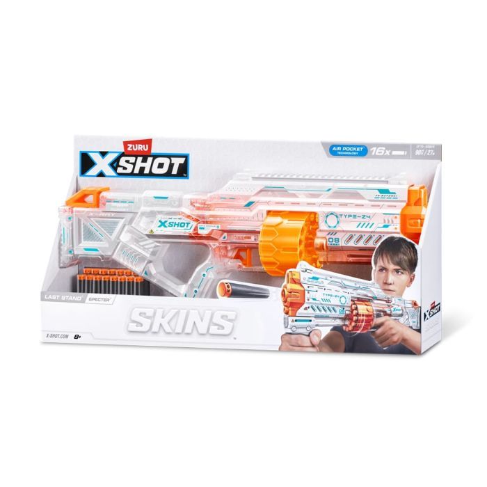 Іграшкова зброя Zuru Швидкострільний бластер X-Shot Skins Last Stand Specter (36518Q) зображення 2