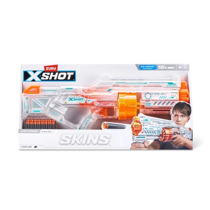 Іграшкова зброя Zuru Швидкострільний бластер X-Shot Skins Last Stand Specter (36518Q) зображення 9