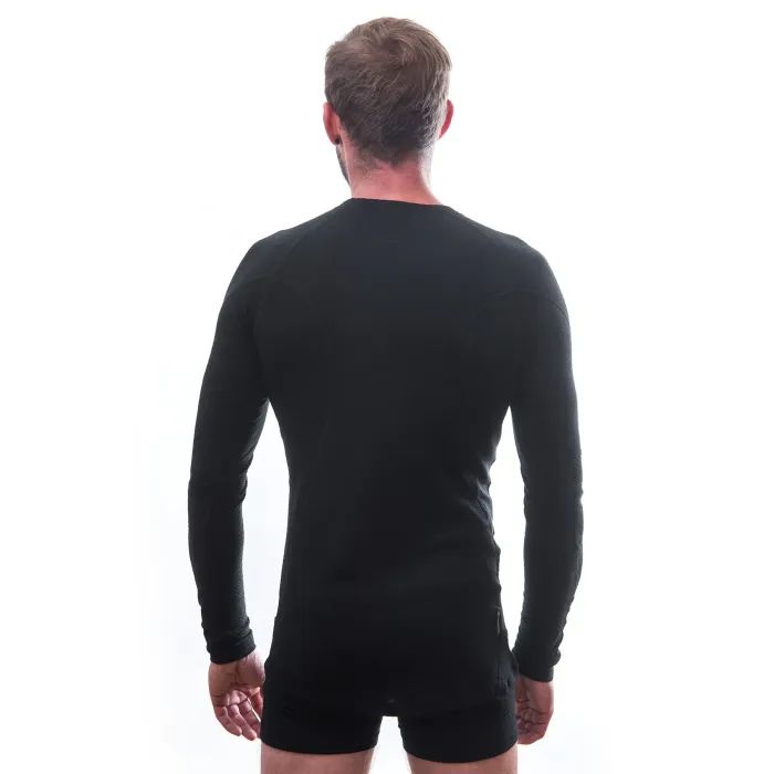 Термокофта Sensor Merino DF LS black 15100021 L (SM11M-black-L) изображение 3