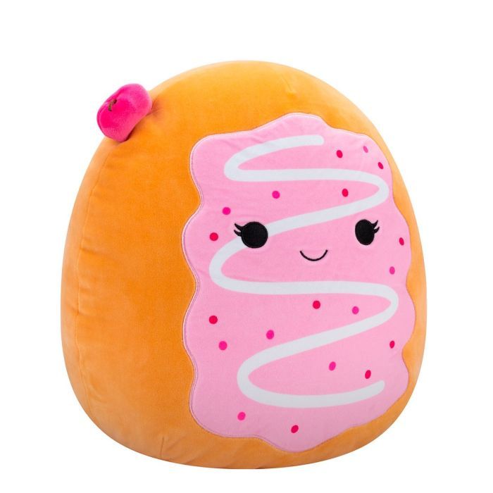 Мягкая игрушка Squishmallows Вишневый пончик Перл 36 см (SQCR06742) изображение 6