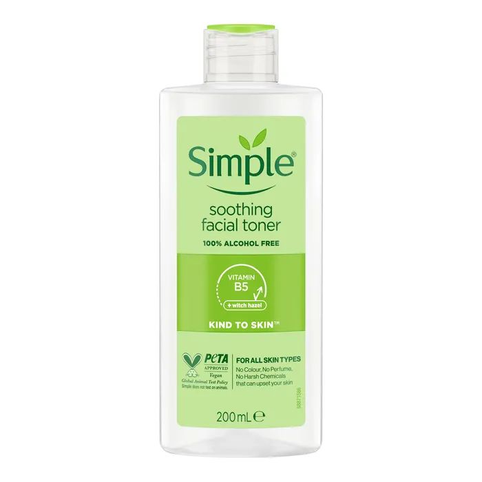 Тоник для лица Simple Soothing Facial Toner Успокаивающий 200 мл (5011451103856)