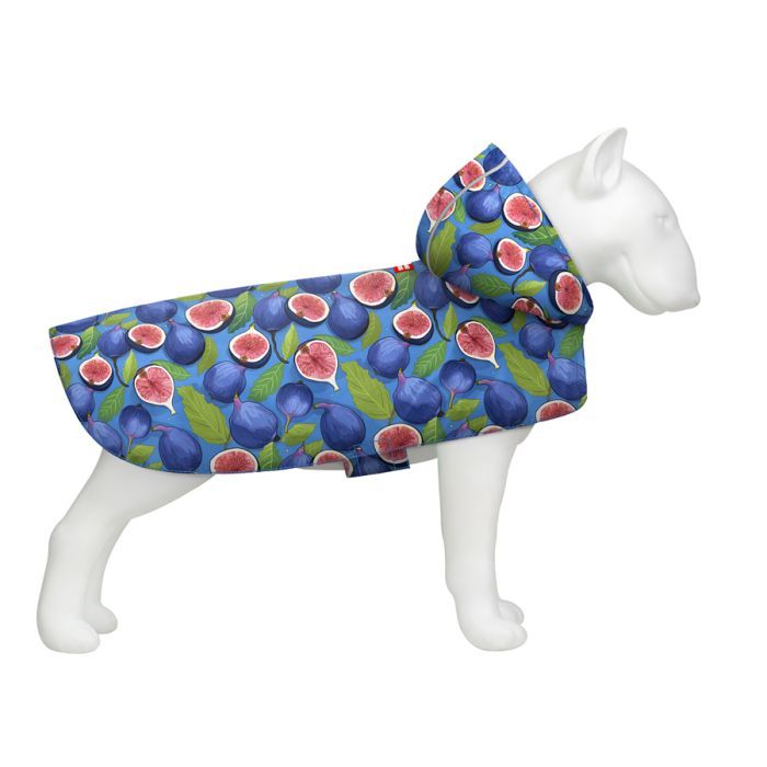 Дождевик для животных WAUDOG Clothes Накидка с капюшоном Инжир XXS (354-4053)