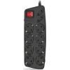 Сетевой фильтр питания REAL-EL REAL-EL RS-10 Protect, 5m, black (EL122300040)