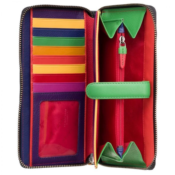 Гаманець Visconti LV5 Passion з RFID Black-Multi Love (LV5 BK MULTI) зображення 3