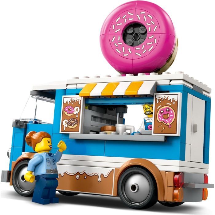 Конструктор LEGO City Грузовик с пончиками (60452) изображение 4