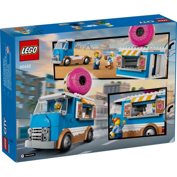 Конструктор LEGO City Грузовик с пончиками (60452) изображение 7