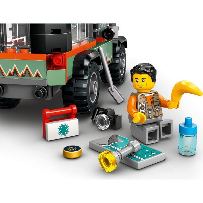 Конструктор LEGO City Позашляхова гірська вантажівка 4x4 (60447) зображення 5