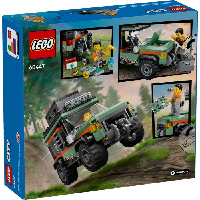 Конструктор LEGO City Позашляхова гірська вантажівка 4x4 (60447) зображення 8