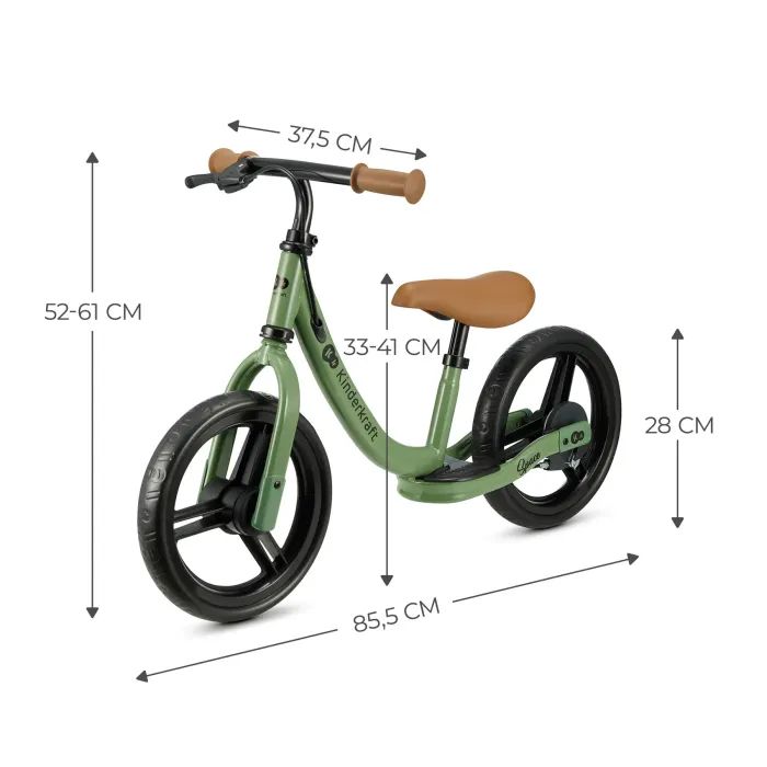 Беговел Kinderkraft Space Light Green (KRSPAC23GRE0000) (5902533925346) изображение 7