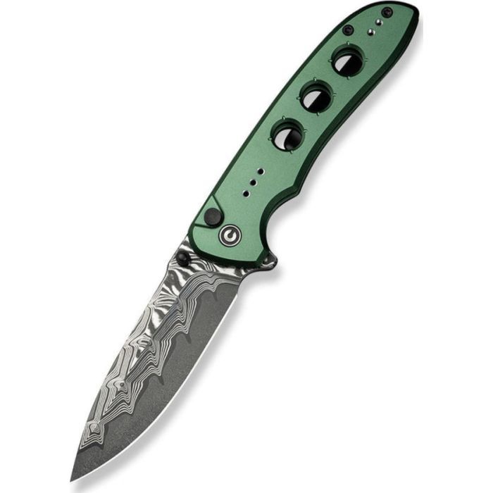 Нож Civivi Hyperpulse Damascus Red Aluminum (C23087A-DS1)
