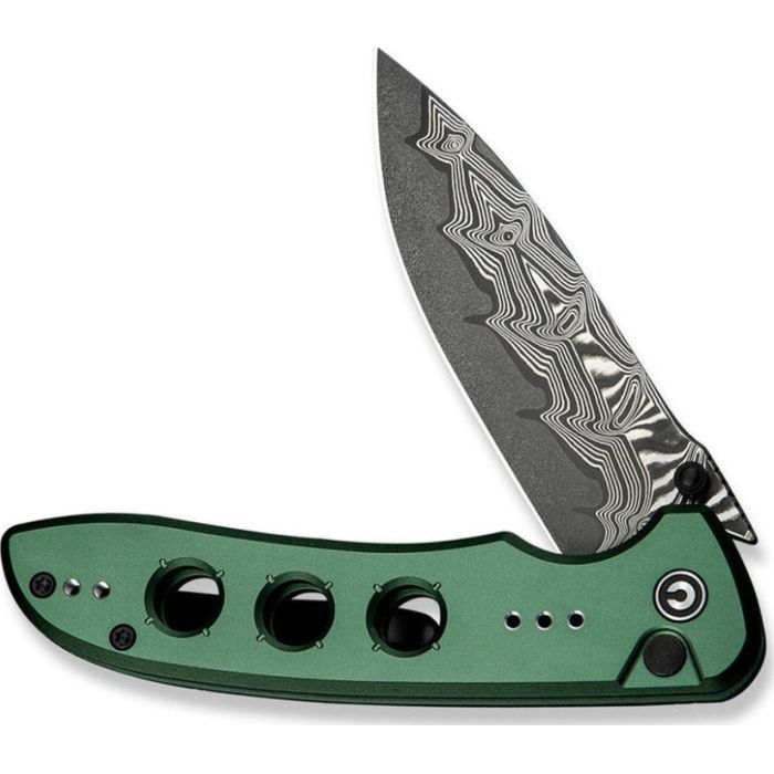Нож Civivi Hyperpulse Damascus Red Aluminum (C23087A-DS1) изображение 3