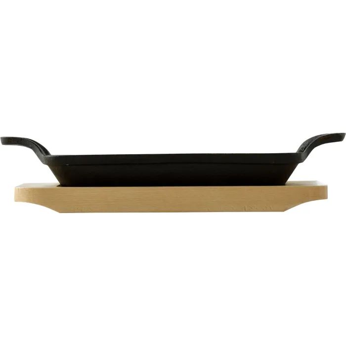 Сковорода MasterPro Foodies cook&share, 17x10 см з серверувальною дошкою (BGMP-3807-EM) зображення 3