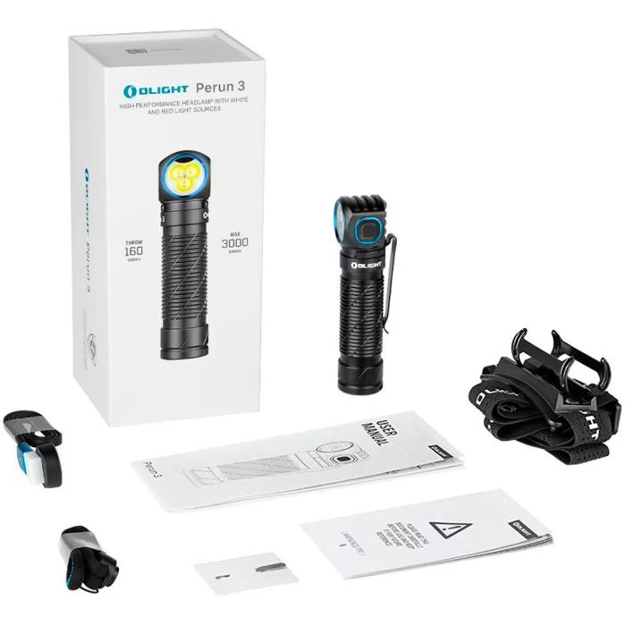Фонарь Olight Perun 3 Standard Black (0.0000.3008) изображение 10
