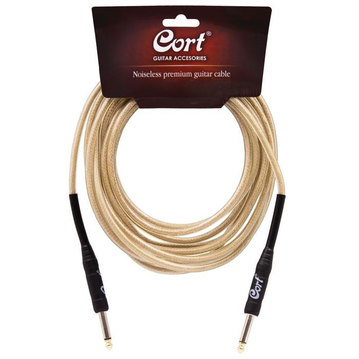 Инструментальный кабель Cort CA525 Instrument Cable Natural 4.5m (CA525 NAT)