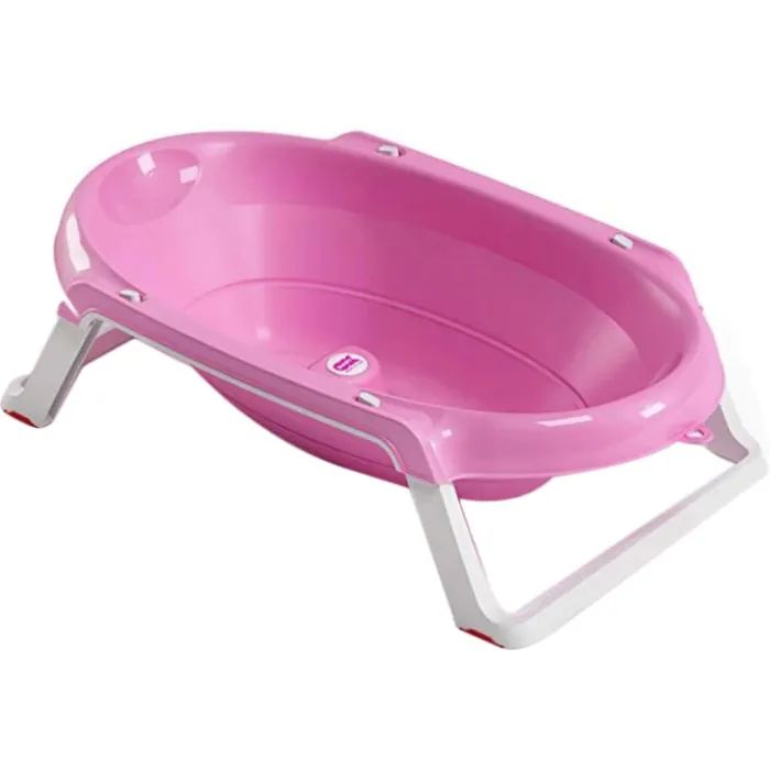 Ванночка Ok Baby Onda Slim малиновий (38956640)