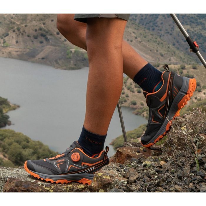 Кросівки Chiruca Tirreno Boa Gore-Tex 08 Чорний/Помаранчевий 42 (4495208-42) зображення 10