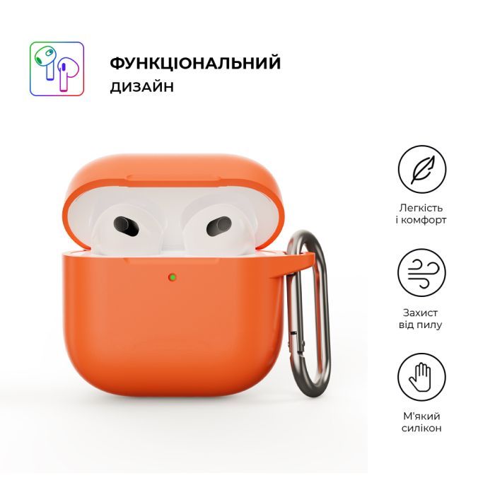 Чохол для навушників Armorstandart Hang Case для Apple AirPods 4 Lavender (ARM81282) зображення 2
